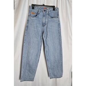 Empyre EUC Light Washed Loose‎ Fit Baggy Streetwear Skater Jeans Size 27 Retro